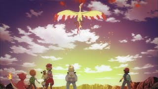 UK Fletchinder Evolves  Pokémon the Series XY Kalos Quest  Official Clip [upl. by Sicard]