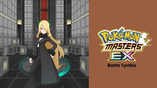 🎼 Battle Vs Cynthia Pokémon Masters EX HQ 🎼 [upl. by Blackman]