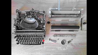 Olivetti Lettera 22 Typewriter Assembly amp Carriage Installation [upl. by Wescott]