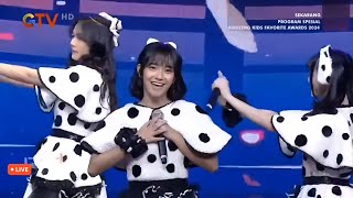 Rapsodi JKT48 Freya Center at Amazing Kids Favorite Awards 2024 [upl. by Llenart]