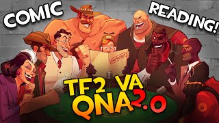 TF2 Voice Actor QnA and Comic Readings 2023 [upl. by Ayahsal]