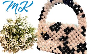 MK part 2 Shamballa beaded bag ONTREND CHAMBALAYA BEAD BAG [upl. by Birgit]