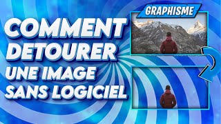 TUTO DÉTOURER UNE IMAGE SUR MOBILE SANS LOGICIEL NI APPLICATION 2024 [upl. by Sula]