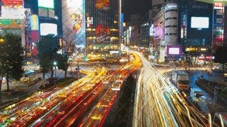 Shibuya Crossing Time Lapse Tokyo Japan [upl. by Atiluap]