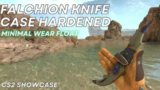 Falchion Knife Case Hardened Minimal Wear  CS2 Skin Showcase 935 [upl. by Repmek]