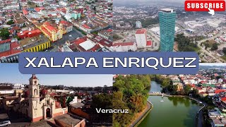 Xalapa Drone  Ciudad en Veracruz  Mexico Travel [upl. by Noslen]