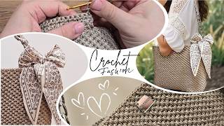 🌸 CROCHET VERSION BOUTIQUE TOUT SIMPLEMENT IRRESISTIBLE  🌸 TUTO FACILE amp RAPIDE MamieCrochet [upl. by Aniarrol]