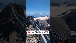 🇨🇭🚠🌉🛷⛷️ Glacier 3000 et la passerelle PeakWalk audessus des Diablerets dans les Alpes vaudoises [upl. by Norrahs]