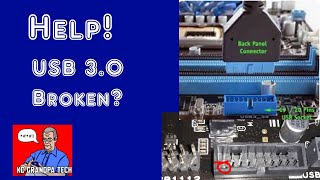 HOW TO ADD MORE USB 30 PORTS motherboard connector Fixes for stuck and or Broken [upl. by Yrrac]