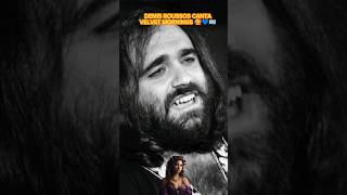 DEMIS ROUSSOS CANTA VELVET MORNINGS TRIKI TRIKI 🥰💙🇬🇷 [upl. by Einnoj]