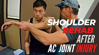 AC Joint REHAB  Full EXERCISE PROGRAM [upl. by Ikkim]