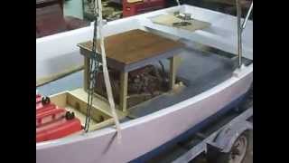 Installing an inboard motor in a small boat update 7 of 13 [upl. by Marshall]