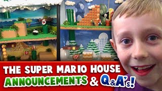 The Super Mario House  Announcements and QampA [upl. by Eessac947]