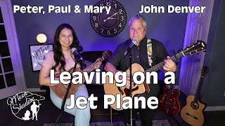 Leaving on a Jet Plane  Peter Paul and Mary  John Denver  Cover by Moonshadow [upl. by Osnohpla309]