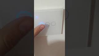 Resetear o reiniciar interruptor inteligente táctil wifi  How to reset a wifi smart switch [upl. by Villiers]