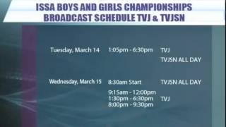 ISSA Boys and Girls Championship Broadcast Schedule TVJ and TVJSN [upl. by Lebiram]