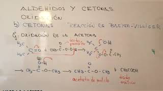 Oxidación de aldehídos y cetonas Reactivo de Tollens y Reacción de BaeyerVilliger  UMSA LA MEJOR [upl. by Atirhs]