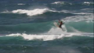 Switch Kiteboarding  Method 1  Felix Pivec in Hawaii [upl. by Zerla]