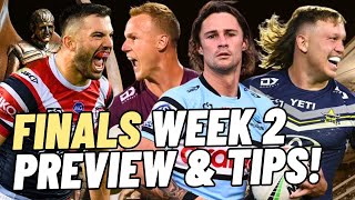 NRL SEMIFINAL Tips amp Predictions [upl. by Roth]