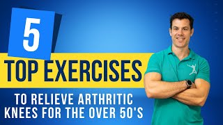 Top 5 knee exercises for arthritis relief [upl. by Yram]