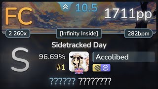 NEW OSU PP RECORD AKOLIBED FCD SIDETRACKED DAY and GOT 1700PP WITH REACTION [upl. by Adnouqal410]