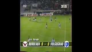 Bordeaux 2  1 Rotor Volgograd 17101995 Coupe UEFA [upl. by Nikolos274]