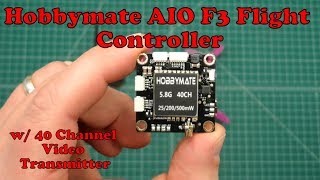 Hobbymate AIO F3 Flight Controller [upl. by Michaelina]