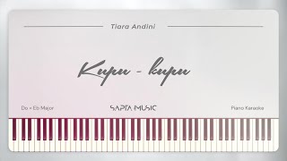 Tiara Andini – Kupu  Kupu Original Key  Piano Karaoke  Instrumental [upl. by Adigirb851]