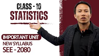 Statistics Class 10 in Nepali  Very Important SEE Questions  Compulsory Mathematics  Gurubaa [upl. by Adiarf]