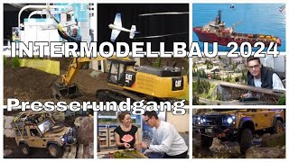 2024 04 17  INTERMODELLBAU 2024 Presserundgang Internationale Modellbaumesse 18  21 April 2024 [upl. by Kelwunn467]