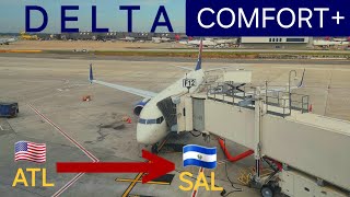 Delta B737800 Trip Report AtlantaSan Salvador 4K [upl. by Gabriel]