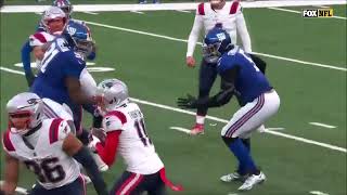 Bailey Zappe  Every Completed Pass  New England Patriots  New York Giants  NFL Week 12 2023 [upl. by Dustman964]