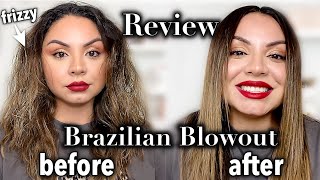 Express Brazilian Blowout Review Before and After Results 6 weeks FULL Process with checkins [upl. by Haroppiz291]