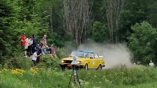 Rally uppland 2024 ss3 action [upl. by Olwen]