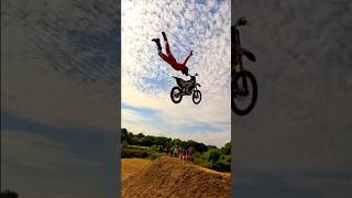 Fmx vs fpv with julienmannon819 during the jacko’s jam 13 fmx fpv motocross dirtbike slowmo [upl. by Sum740]