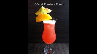 Como Hacer el Coctel Planters Punch [upl. by Emerick250]