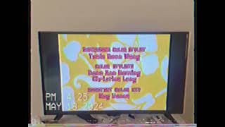 SpongeBob end credits uk 🇬🇧 VHS [upl. by Obola]