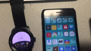 alpha release android wear works with iphone [upl. by Otecina]