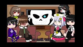 Fandoms react to each others  36  Chara  Undertale  gcrv [upl. by Kcirttap]