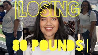 LOSING 80 POUNDS IN 3 MONTHS  Weight Loss Journey  Dania [upl. by Roos]