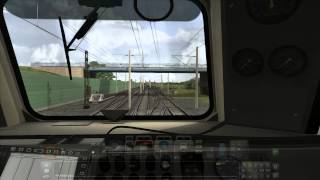 BR 218 mit TEE Rheingold von Wittenberg  Berlin RailWorks TS 2014 [upl. by Onoitna]