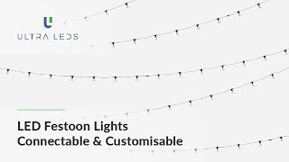 LED Festoon Lights  Connectable amp Customisable [upl. by Eeslehc]