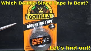 Which DoubleSided Mounting Tape is Best 3M VHB vs Duck Gorilla Gorilla Clear TREX Loctite [upl. by Teilo]