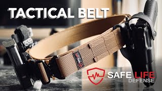 Safe Life Defense Tactical Belt [upl. by Papageno887]