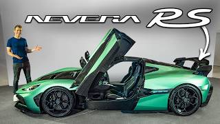 New 2110hp Rimac Nevera R revealed [upl. by Ellerahs]