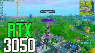 RTX 3050 Ti 4GB Laptop  i5 11300H  Fortnite  Performance [upl. by Fulmis]