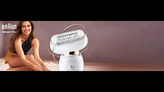 Braun Silk épil 9 Flex 9 002 Epilator with Flexible Head for Easier Hair Removal Effortless world [upl. by Merola]