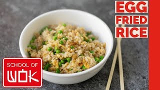 Super Simple Egg Fried Rice Recipe [upl. by Retsevel]