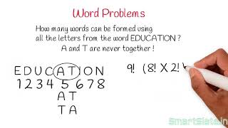 Solving Problems Part 3Word and people arrangement problemsPermutations and combinations [upl. by Anaeirb386]