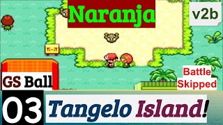 Pokemon Naranja Part 3 PokeFan Got GS Ball amp Exploring Tangelo Island  GBA Rom Hack [upl. by Handy]